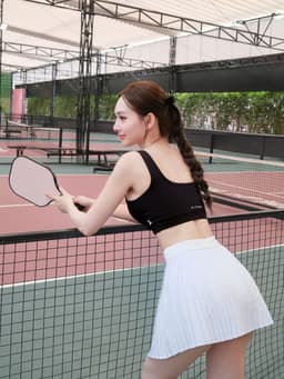 Thumbnail Áo bra tập gym thể thao nữ Fitme Zeta có mút nâng ngực và định hình, vải 2 lớp dày dặn thấm hút tốt BRZT 2
