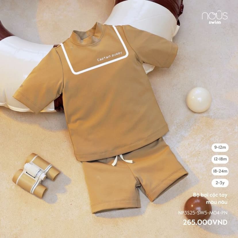 Ảnh Bộ đồ bơi NOUS nhiều màu sắc cho bé trai và gái từ 9 tháng 3