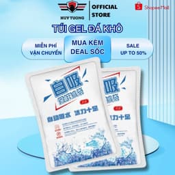Thumbnail Combo 10 Túi gel đá khô giữ lạnh lâu dùng được nhiều lần, sử dụng làm lạnh thức ăn, túi y tế...· 1