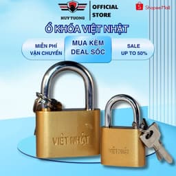 Thumbnail Ổ khóa cửa Việt Nhật cao cấp siêu bền, 4 kích cỡ 30 - 40 - 50 - 60mm dễ dàng lựa chọn - HUY TUONG 1