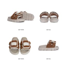 Thumbnail Dép Sandal Nam Nữ Tăng Chiều Cao THE STRAP WOLF SLIDE SANDAL 4