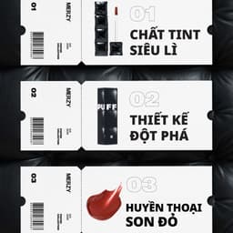 Thumbnail Son kem lì Merzy The First Velvet Tint #V6 3.8g bền màu lâu trôi 3