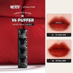 Thumbnail Son kem lì Merzy The First Velvet Tint #V6 3.8g bền màu lâu trôi 4