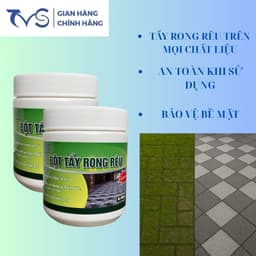 Thumbnail Bột tẩy rong rêu TVS-500gam mẫu mới nâng cấp , tẩy rong rêu nền gạch, nền xi măng 1