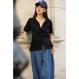 Thumbnail OLV - Áo kiểu len cột nơ đi chơi Bexley Top nhiều màu 3