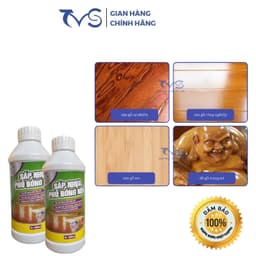 Thumbnail Sáp phủ bóng sàn TVS -500ML, phủ bóng mọi chất liệu sàn gỗ, gạch, đá bảo vệ sàn chống trơn trượt 3