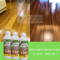 Thumbnail Sáp phủ bóng sàn TVS -500ML, phủ bóng mọi chất liệu sàn gỗ, gạch, đá bảo vệ sàn chống trơn trượt 1