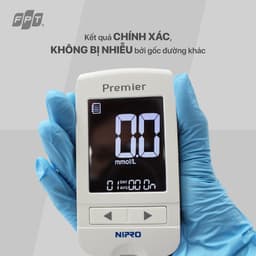 Thumbnail Máy đo đường huyết Nipro Premier Alpha (mg/dL và mmol) 1