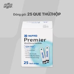 Thumbnail Que thử đường huyết Nipro Premier Alpha - Dành cho máy đo đường huyết Nipro Premier Alpha 2