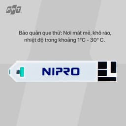 Thumbnail Que thử đường huyết Nipro Premier Alpha - Dành cho máy đo đường huyết Nipro Premier Alpha HSD 10.2025 3