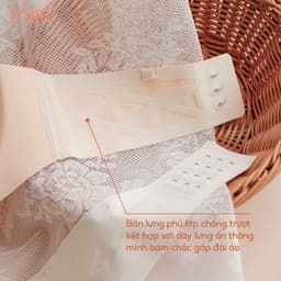 Thumbnail Áo Ngực Su Áo Quây Không Gọng Đệm Mỏng Ôm Ngực Tự Nhiên Loirechic AL250307 4