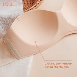 Thumbnail Áo Ngực Su Áo Quây Không Gọng Đệm Mỏng Ôm Ngực Tự Nhiên Loirechic AL250307 3