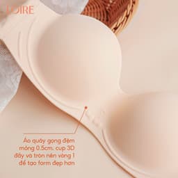 Thumbnail Áo Ngực Su Áo Quây Không Gọng Đệm Mỏng Ôm Ngực Tự Nhiên Loirechic AL250307 2