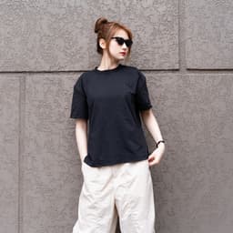 Thumbnail Áo Thun Trơn GLADIMAX Unisex Nam Nữ l Form Boxy Cotton 230 GSM Cao Cấp Cổ Tròn T157 2