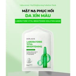 Thumbnail Combo 10 mặt nạ đa nhiệm hỗ trợ phục hồi cấp tốc DERLADIE LABORATORIE VITAL SOLUTION MASK 30ml x10 4