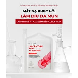 Thumbnail Combo 10 mặt nạ đa nhiệm hỗ trợ phục hồi cấp tốc DERLADIE LABORATORIE VITAL SOLUTION MASK 30ml x10 1