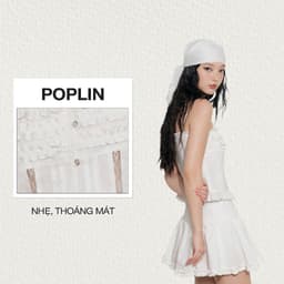 Thumbnail DOTTIE - Áo bèo rút bản ngực - Trắng - T1078 1