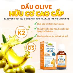 Thumbnail Vitamin D3k2 Organic Nature's Way, D3K2 Cho Trẻ Sơ Sinh Với Thành Phần Hoa Hướng Dương Organic Hộp 11ml 4