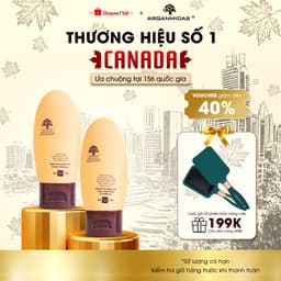Thumbnail Dầu gội kiềm dầu tạo phồng chân tóc và dầu xả siêu dưỡng ẩm phục hồi tóc hư tổn Arganmidas 50ml 1
