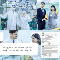 Thumbnail Dầu Xả Kiềm Dầu Tạo Phồng Phiên Bản Nâng Cấp Arganmidas 450ml 3