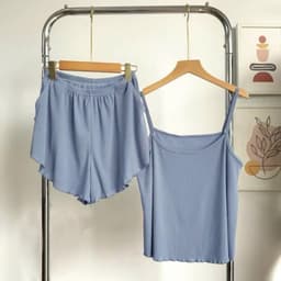 Thumbnail Đồ Ngủ Thun 2 Dây Quần Cộc Nữ HISEXY Đủ Size Dưới 75Kg MS56 4