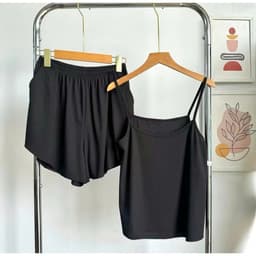 Thumbnail Đồ Ngủ Thun 2 Dây Quần Cộc Nữ HISEXY Đủ Size Dưới 75Kg MS56 1