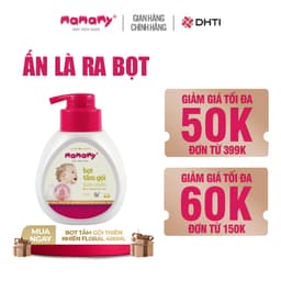 Thumbnail Sữa tắm gội đầu tạo bọt cao cấp cho bé Mamamy gốc thực vật, dịu lành 4 hương thơm Floral/Fancy/Blueberry/Raspberry 1