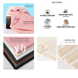 Thumbnail Áo thun Đồng phục Gạo House oversize gọn gàng 1