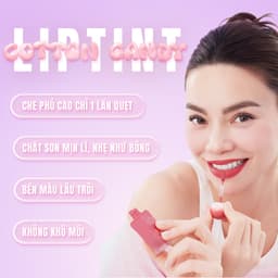 Thumbnail Bộ 6 màu Son tint MOI Cotton Candy - Son Kẹo Nhẹ Như Bông - Matte Lasting Lip Tint 2