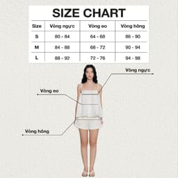 Thumbnail DOTTIE - Áo hai dây vải eyelet - Trắng - T1081 2