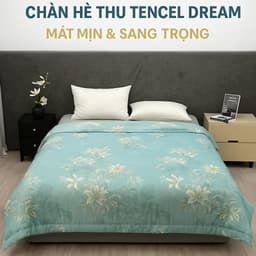Thumbnail Chăn hè thu lạnh Tencel Dream Lasante 2mx2m3 trần bông thoáng mát dùng 4 mùa 3