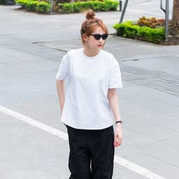 Thumbnail Áo Thun Trơn GLADIMAX Unisex Nam Nữ l Form Boxy Cotton 230 GSM Cao Cấp Cổ Tròn T157 1
