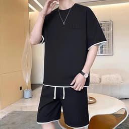 Thumbnail Bộ Thể Thao Nam Nữ Dập Nổi BBDX NAD.Đồ Bộ Thể Thao Unisex Chất Tổ Ong Thấm Hút Mồ Hôi Thoáng Mát 1