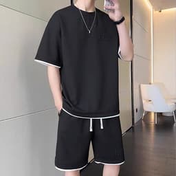 Thumbnail Bộ Thể Thao Nam Nữ Dập Nổi BBDX NAD.Đồ Bộ Thể Thao Unisex Chất Tổ Ong Thấm Hút Mồ Hôi Thoáng Mát 3