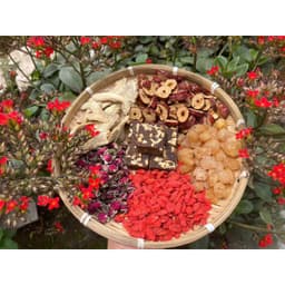 Thumbnail Trà gừng đường nâu thảo mộc Camifarm (1/2 viên đường nâu, nụ hồng, táo đỏ, gừng, kỳ tử, long nhãn) hỗ trợ giảm bụng kinh 4