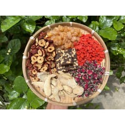 Thumbnail Trà gừng đường nâu thảo mộc Camifarm (1/2 viên đường nâu, nụ hồng, táo đỏ, gừng, kỳ tử, long nhãn) hỗ trợ giảm bụng kinh 3