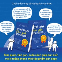 Thumbnail Sách - Để Trở Thành Tác Giả Best Seller - Biến Chuyên Môn Thành Cuốn Sách Để Đời 2