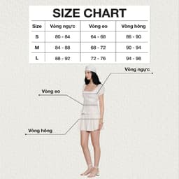 Thumbnail DOTTIE - Áo kiểu phối bèo cài nút - Trắng - T1077 2