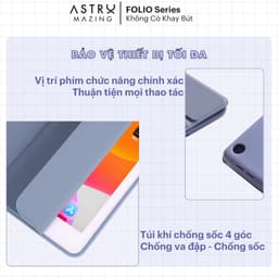 Thumbnail Bao da F01 không khay bút iPad Basic AstroMazing cover case iPad Pro 11 Air 4 5 Gen 9 4