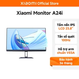 Thumbnail Màn Hình Máy Tính PC Xiaomi Monitor A24i 23.8" Tấm Nền LCD IPS-Tần Số Quét 100Hz - Bảo Hành 36 Tháng 1