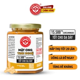 Thumbnail Mật ong tinh nghệ Honimore 15500mg Curcuminoid loại đặc biệt 360g|dành cho người dạ dày 1
