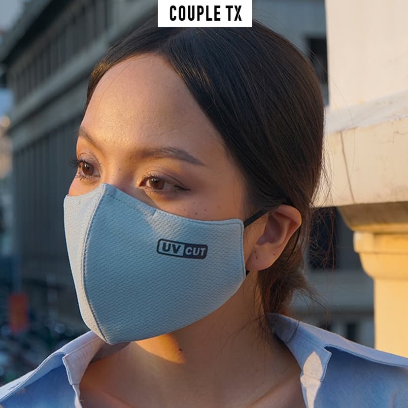 Ảnh Khẩu Trang Chống Nắng UV Couple TX Logo Phản Quang MFA 1006 1