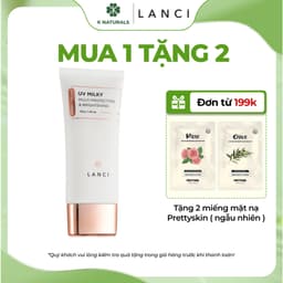 Thumbnail Sữa chống nắng Lanci UV Milky Multi Protection & Brightening 50g làm sáng ngừa tia UV giúp bảo vệ da 1