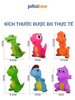 Thumbnail Đồ chơi chíp chíp Pikaboo đủ kiểu dáng và màu sắc ngộ nghĩnh giúp bé sớm tăng cường vận động tinh 3