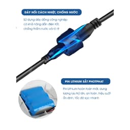 Thumbnail Dây nối dài 5M TP SOLAR dùng cho đèn rời tấm pin 1