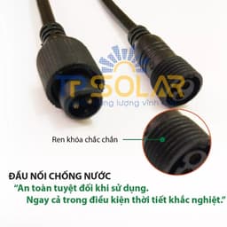Thumbnail Dây nối dài 5M TP SOLAR dùng cho đèn rời tấm pin 2