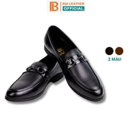 Thumbnail Giày lười nam da bò nappa cao cấp G121 Bụi leather- hộp sang trọng - Bảo hành 12 tháng 1
