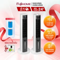 Thumbnail Quạt tháp hơi nước lọc không khí FUJIHOME Màn led hiển thị, điều khiển từ xa, bảo hành 24 tháng 1