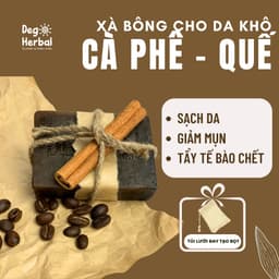 Thumbnail Xà Bông Sinh Dược Thiên Nhiên Quế DEGO PHARMA 100G – Tẩy Tế Bào Chết, Dưỡng Da Trắng Sáng, Ngừa Mụn 1
