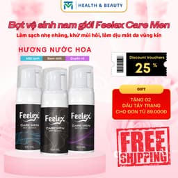 Thumbnail Dung dịch vệ sinh nam Feelex Care Men dạng bọt tuyết 1